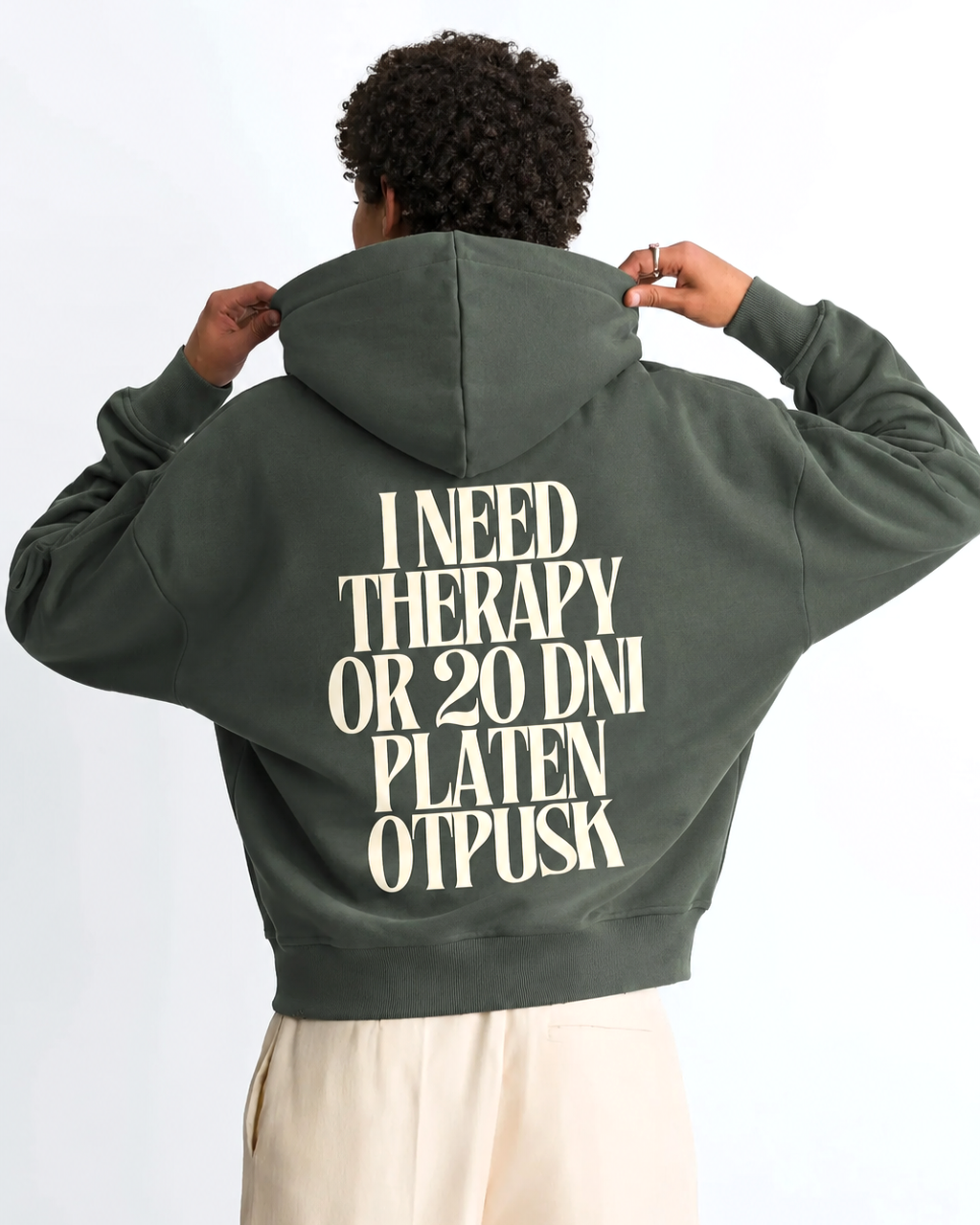 Therapy Premium Oversized Hoodie