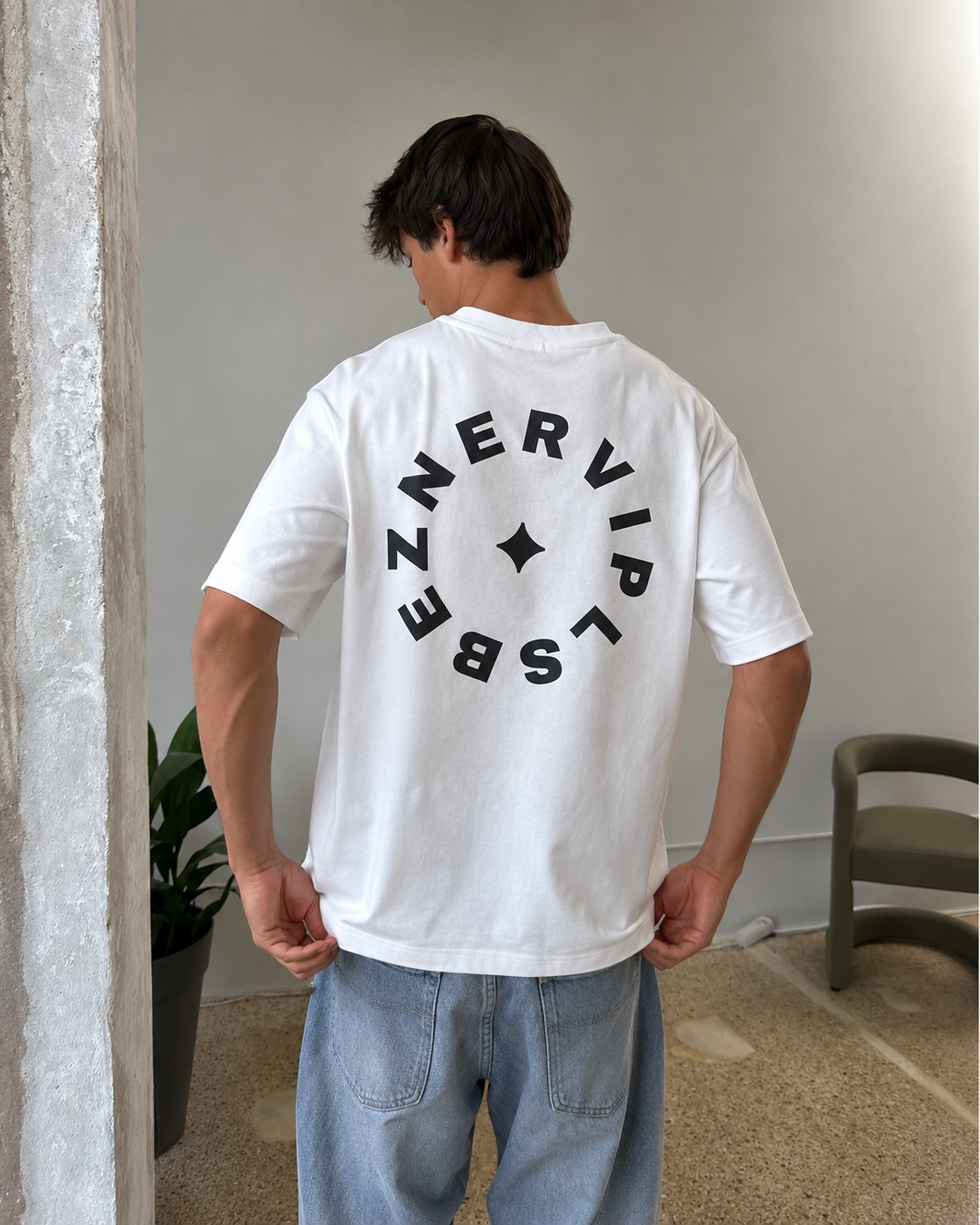 Bez Nervi Premium Oversized T-Shirt