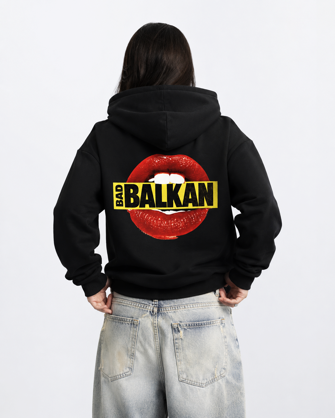 Bad Balkan Premium Oversized Hoodie