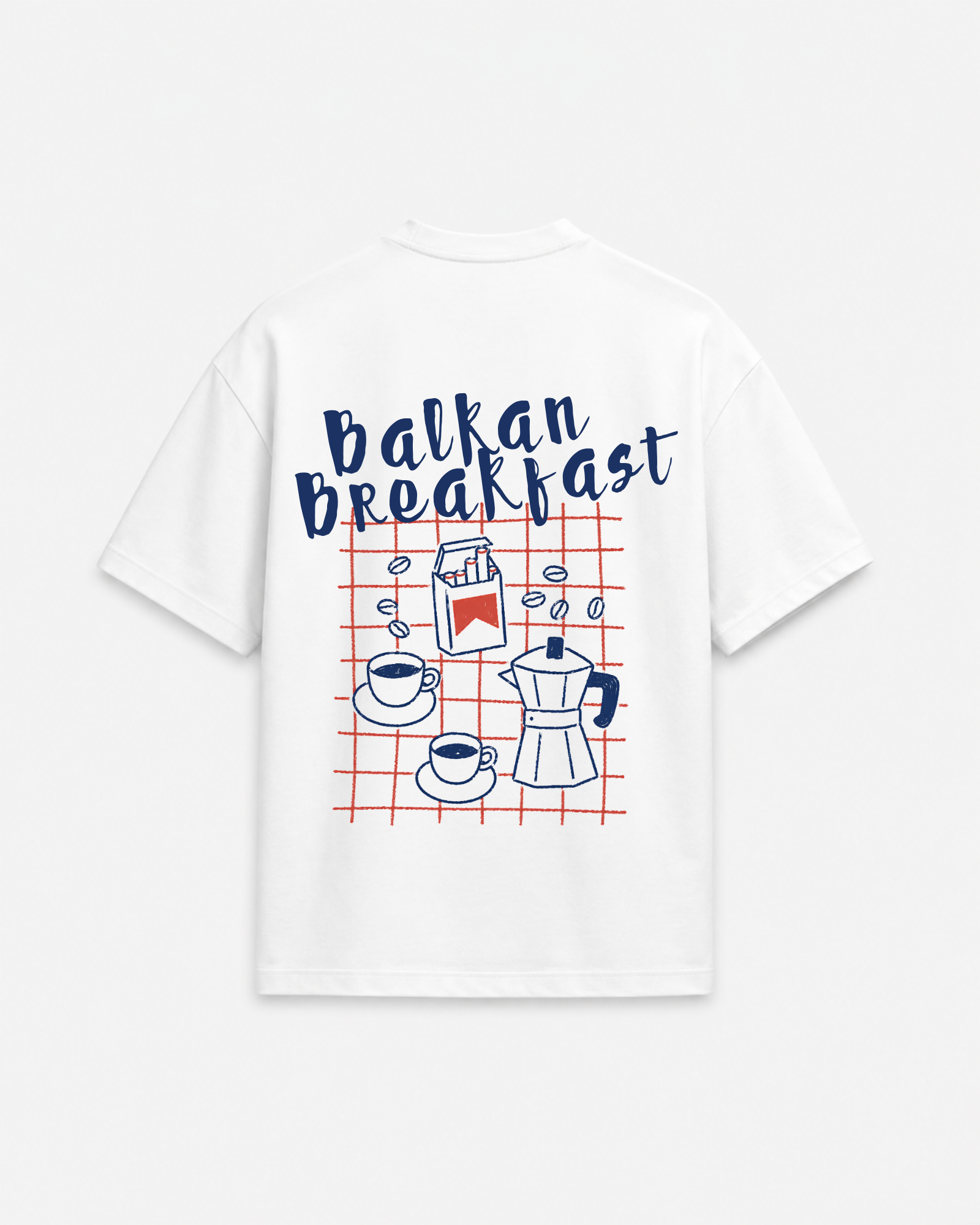 Balkan Breakfast Premium White T-Shirt