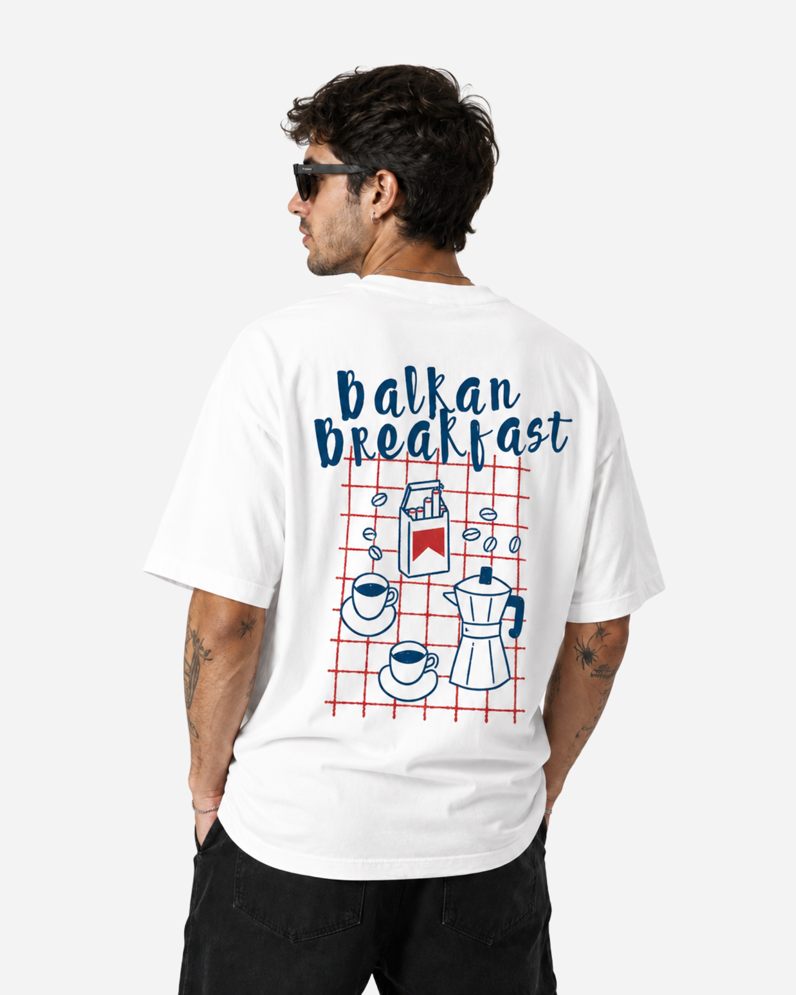 Balkan Breakfast Premium White T-Shirt