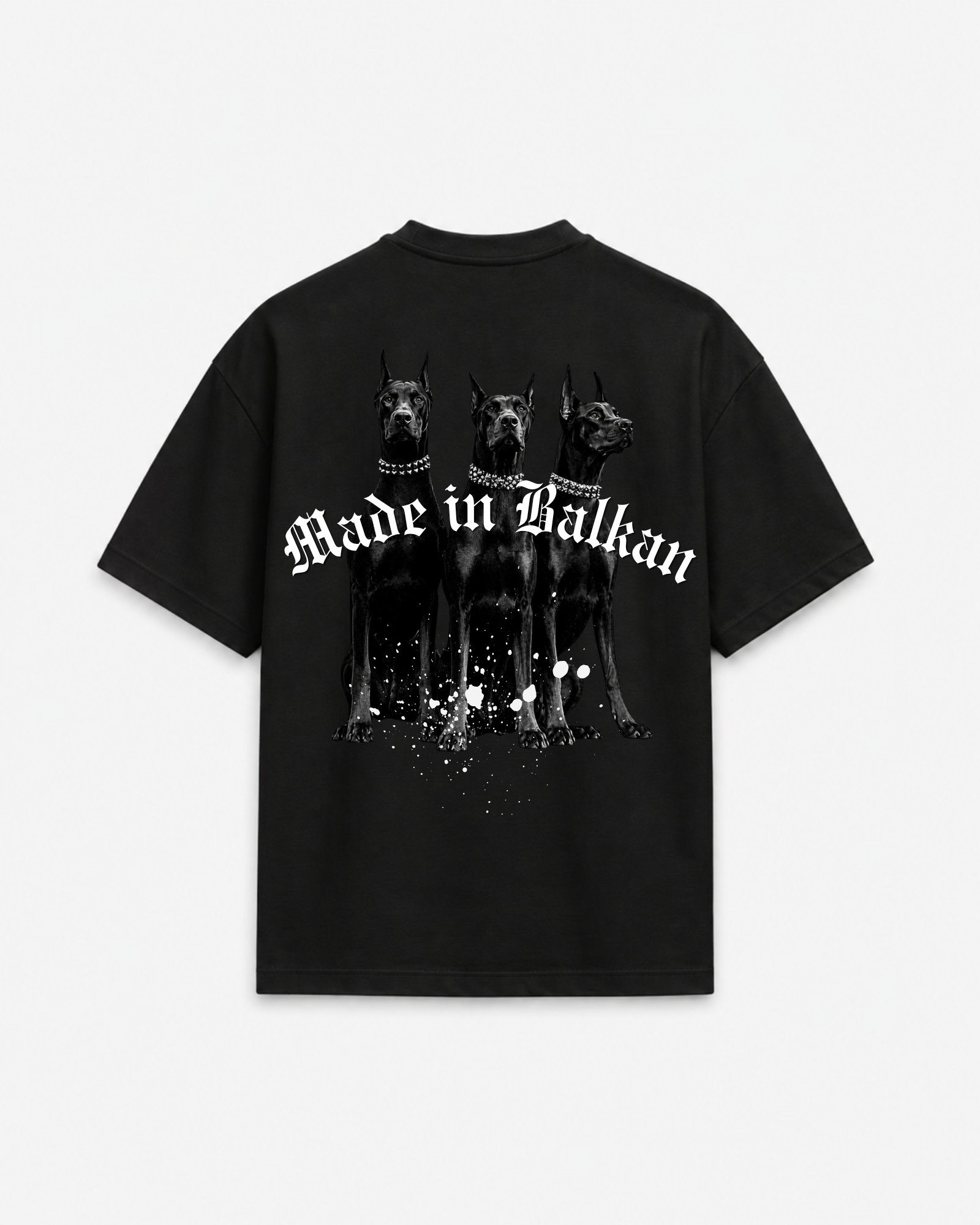 Made In Balkan Premium Black T-Shirt