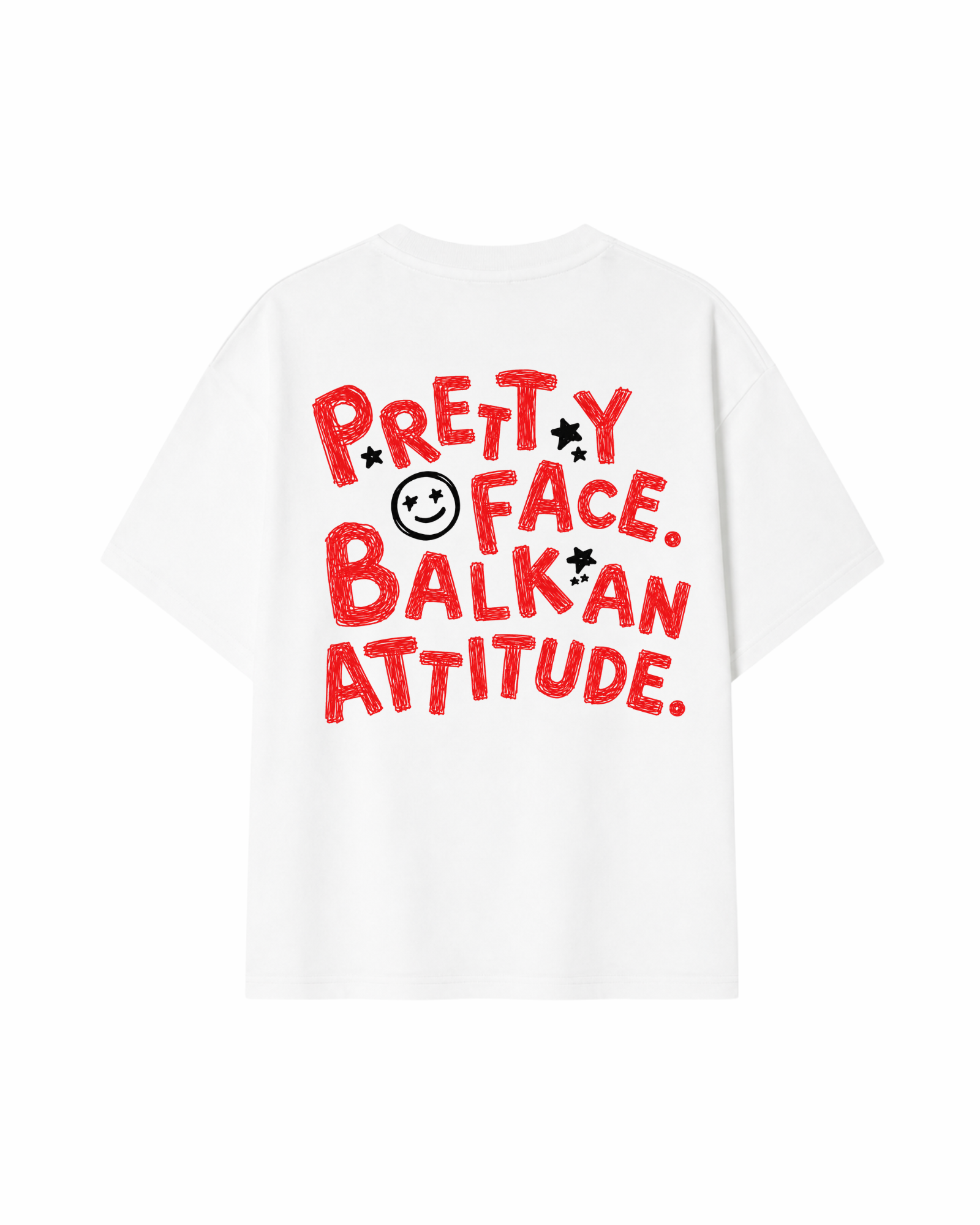Pretty Face Premium Oversized T-Shirt