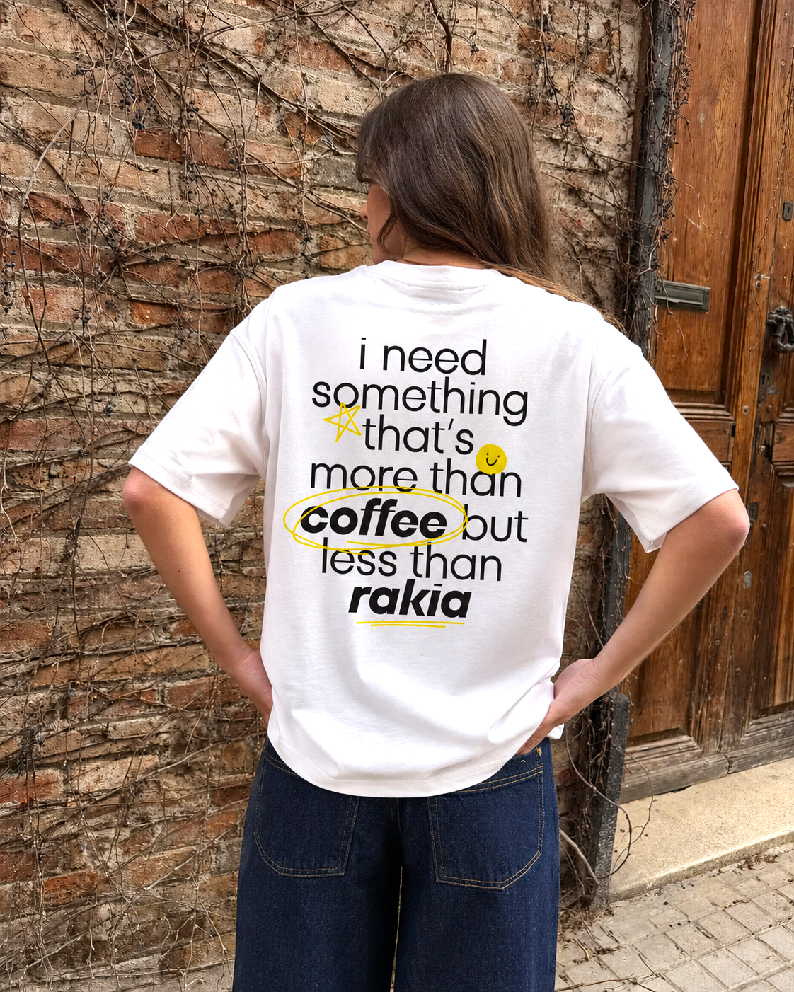 Need Something Premium White T-Shirt