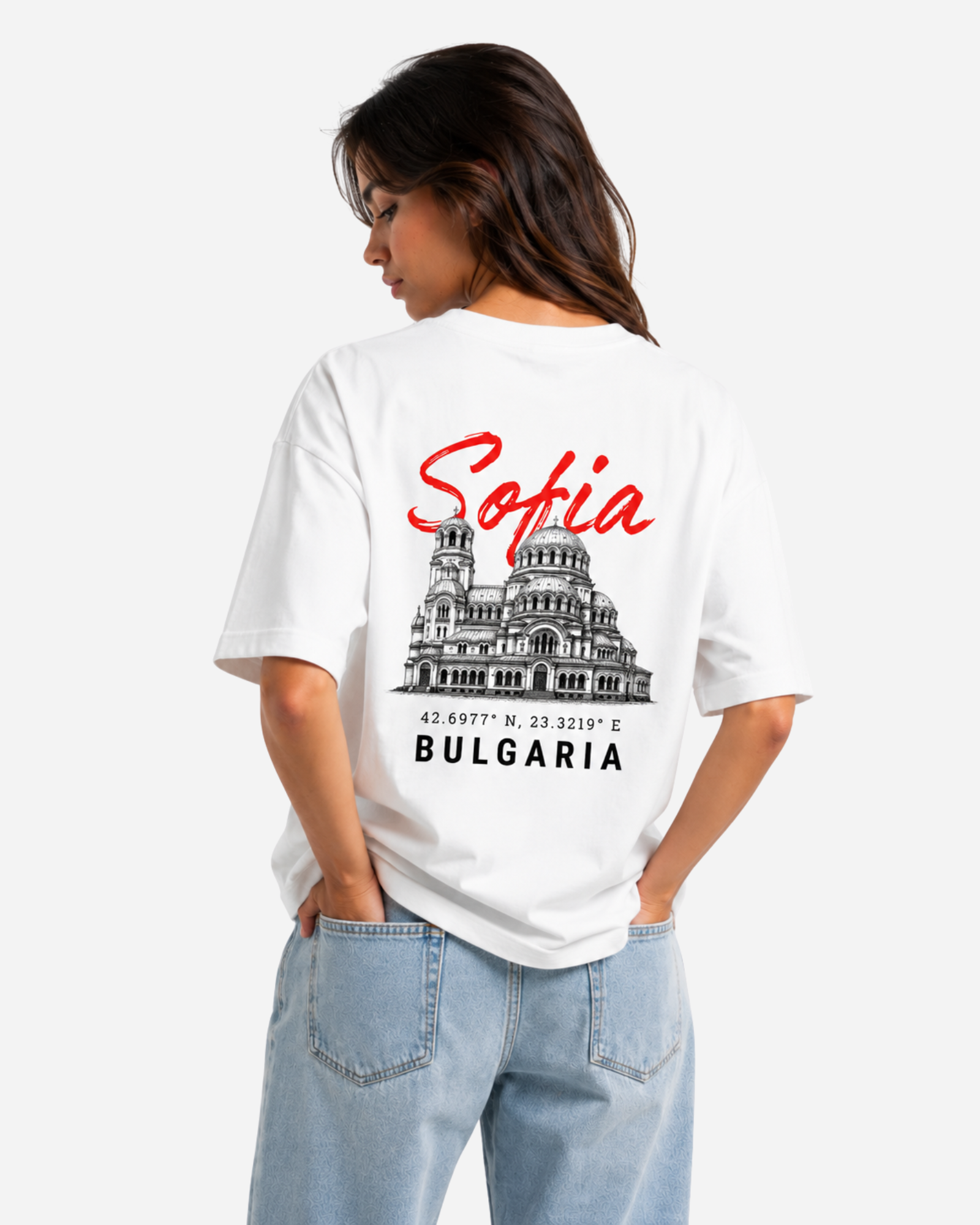 Sofia Premium White T-Shirt