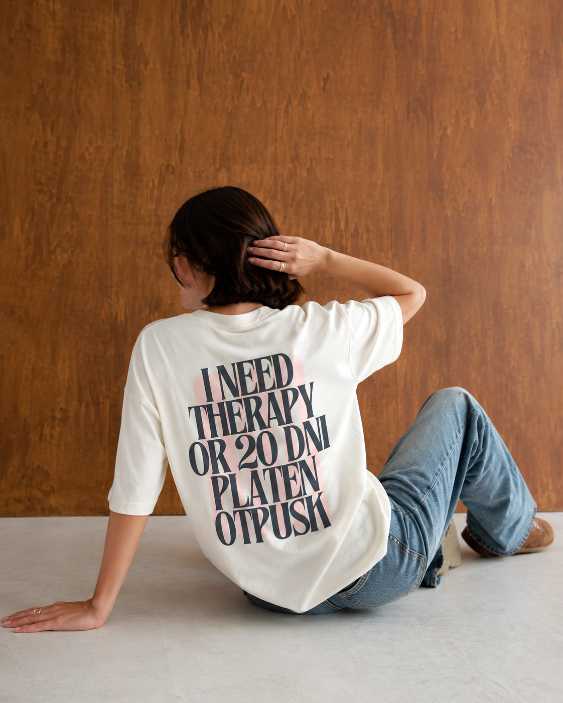 Therapy Premium Oversized T-Shirt