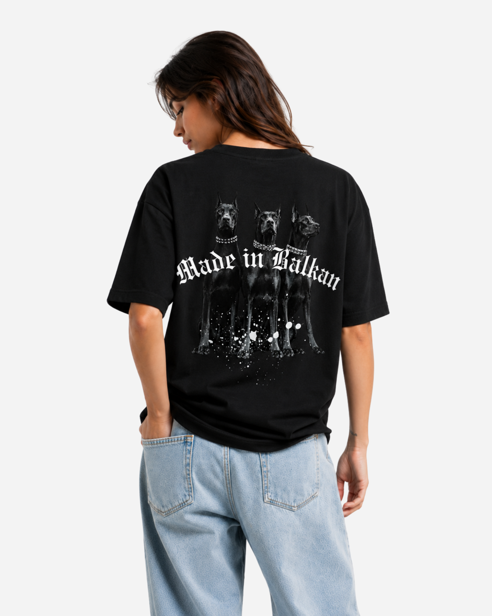 Made In Balkan Premium Black T-Shirt