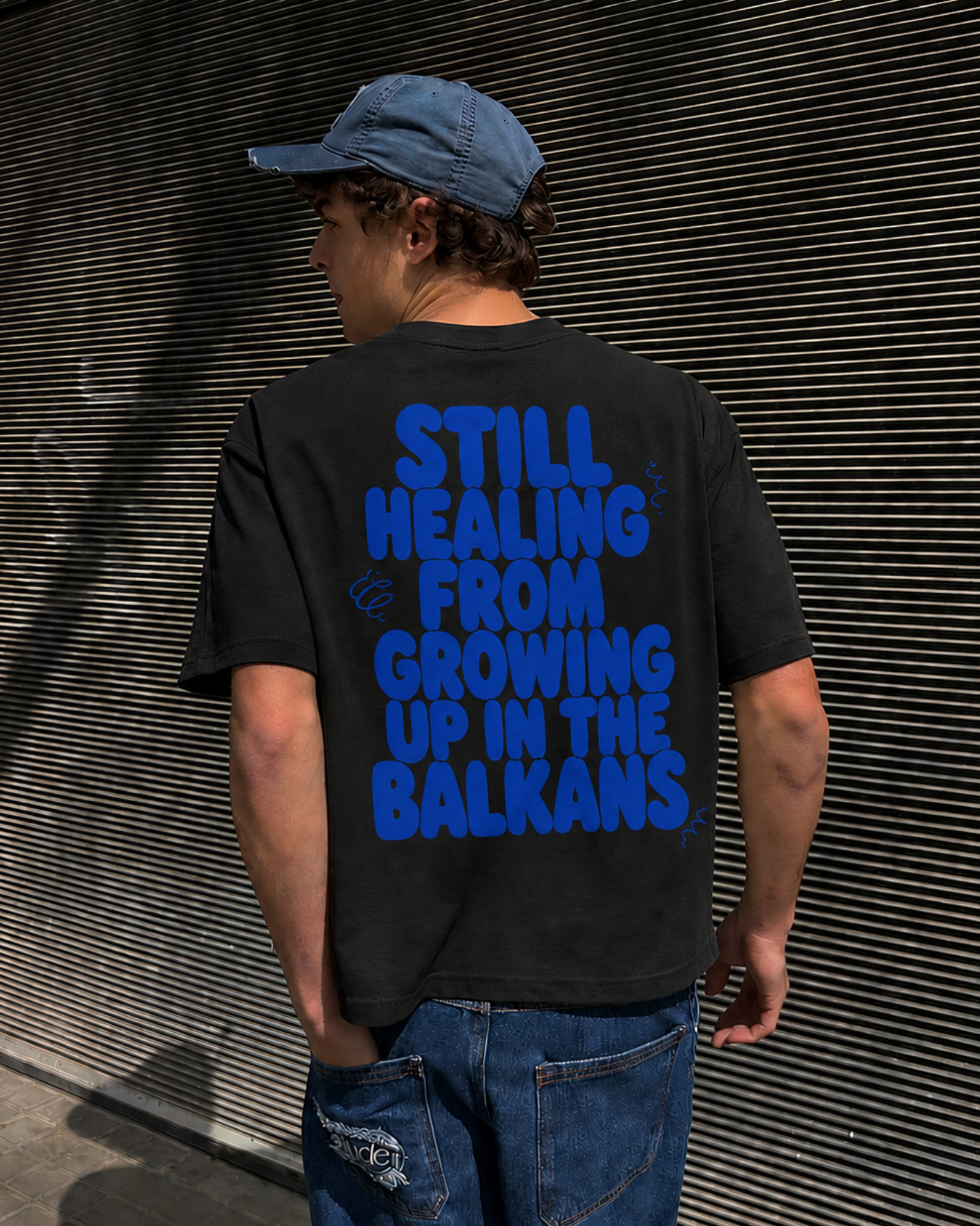 Still Healing Premium Black T-Shirt