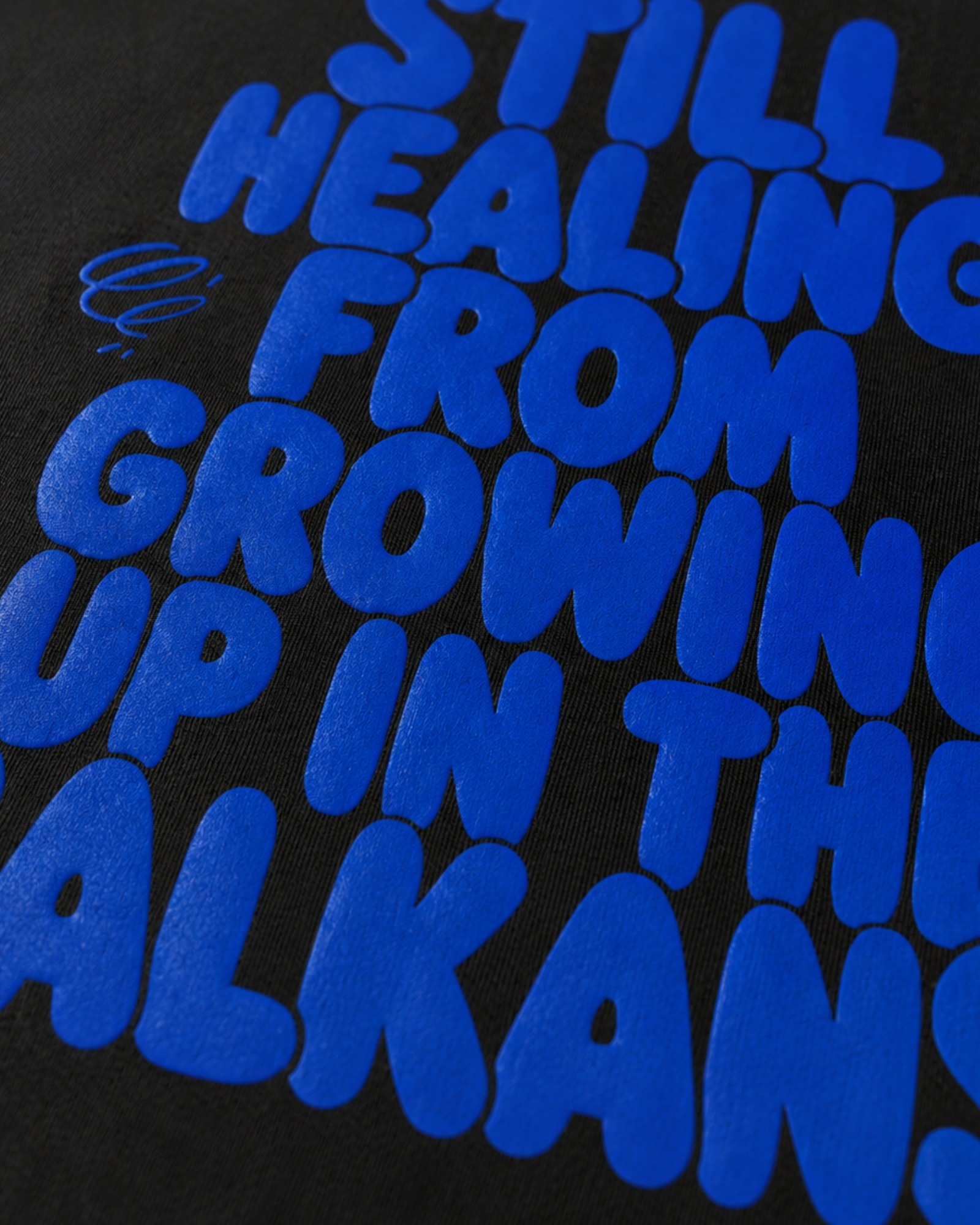 Still Healing Premium Black T-Shirt