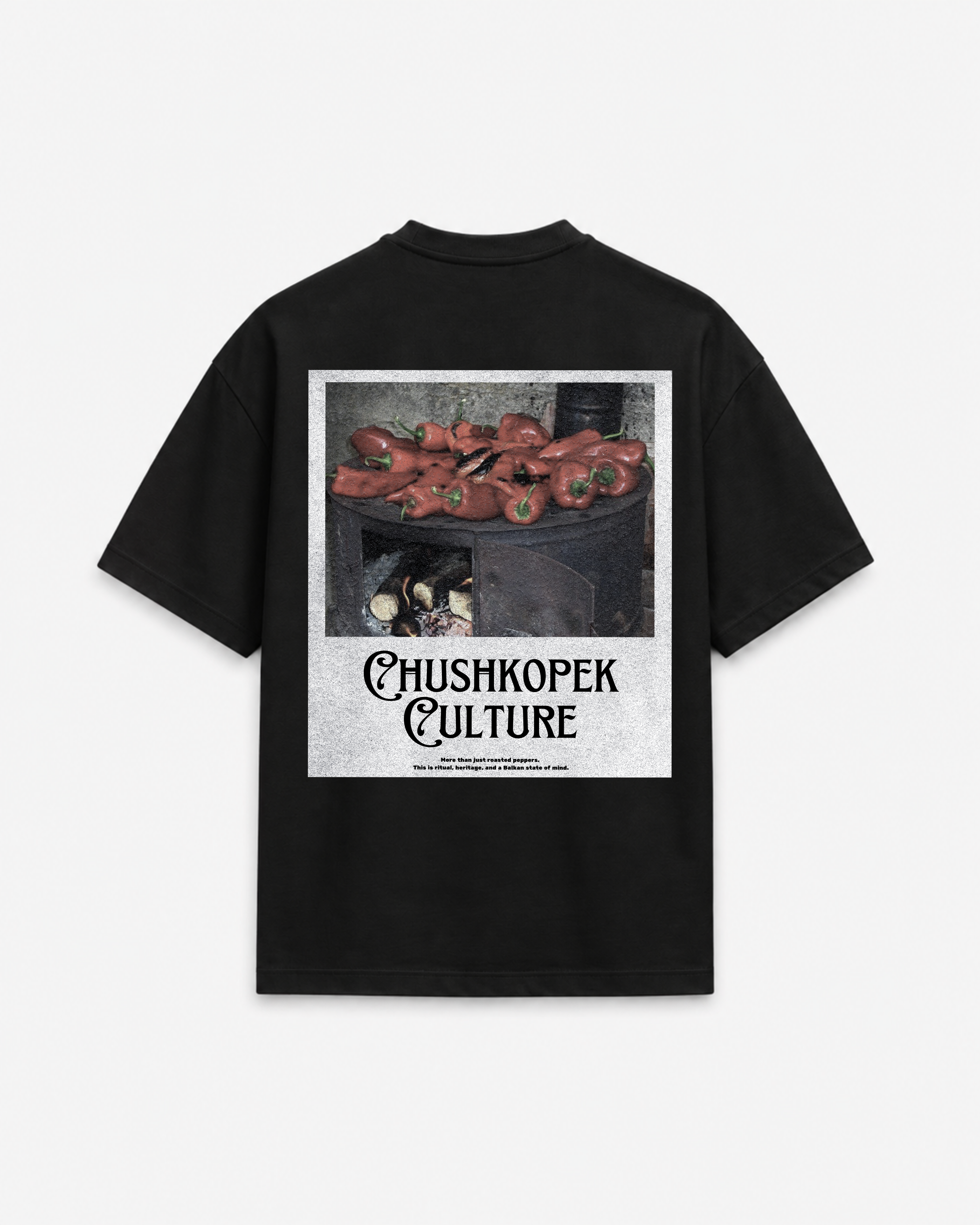 Chushkopek Culture Premium Black T-Shirt