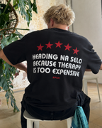 Heading Na Selo Premium Oversized T-Shirt