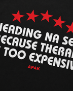 Heading Na Selo Premium Oversized T-Shirt