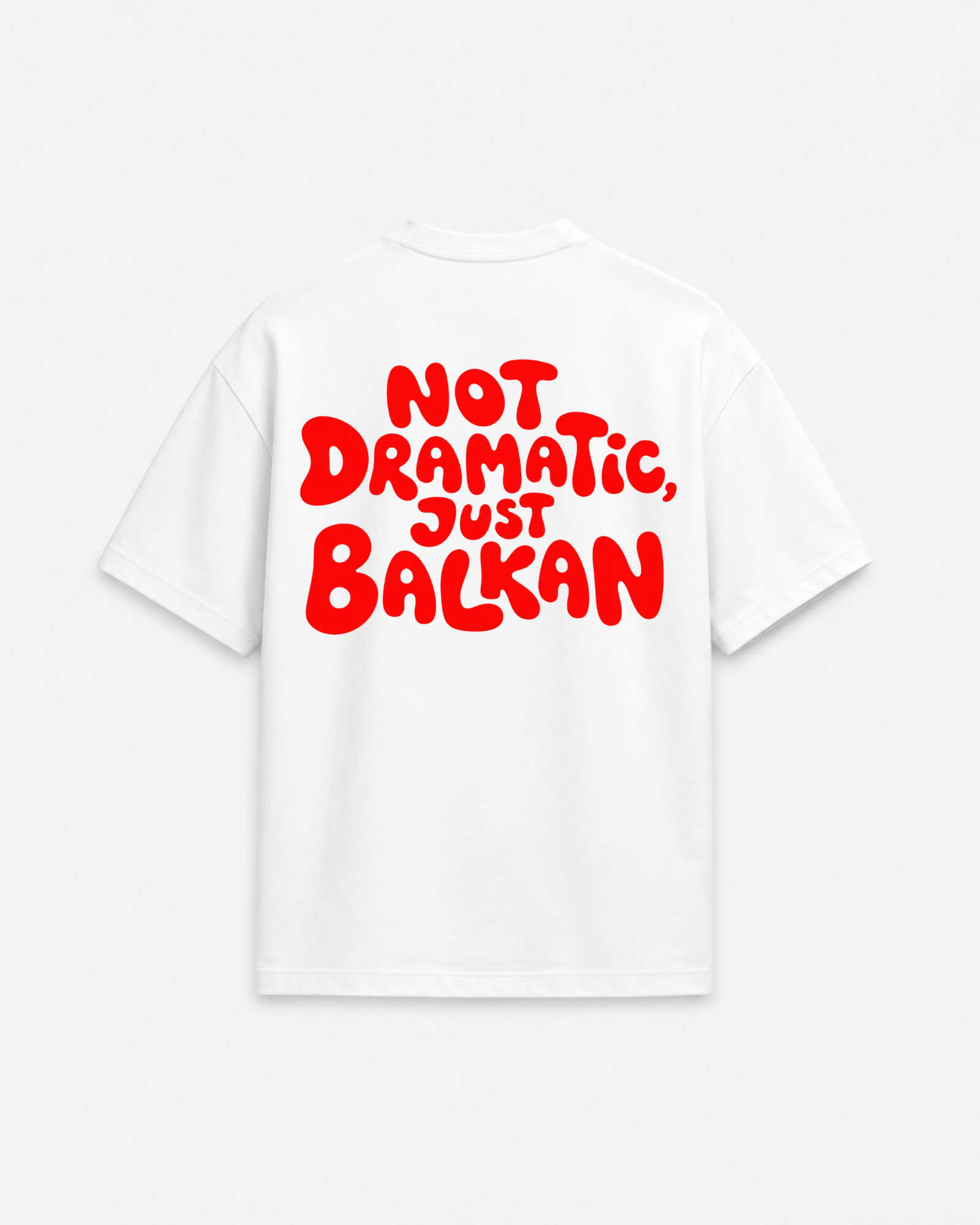 Dramatic Premium White T-Shirt
