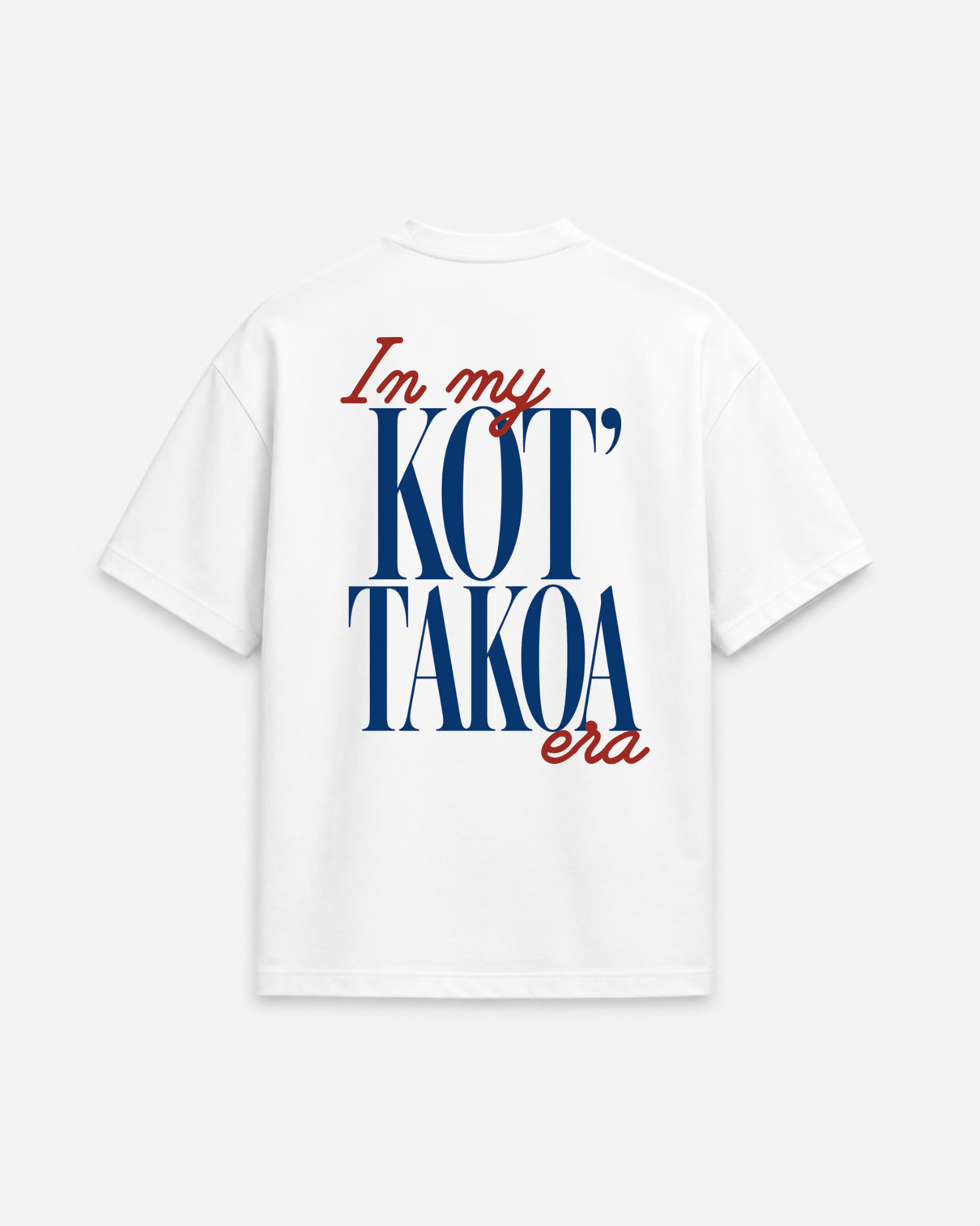 KOT' TAKOA Premium White T-Shirt