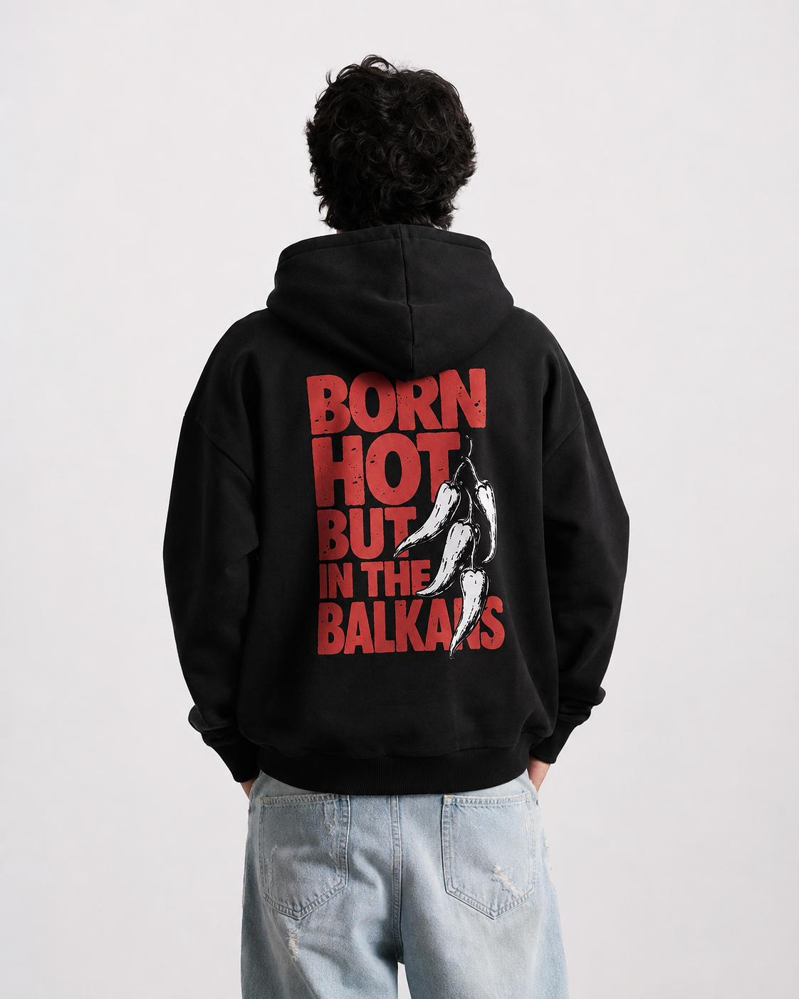 Born Hot Premium Oversized Hoodie