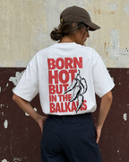 Born Hot Premium Oversized T-Shirt