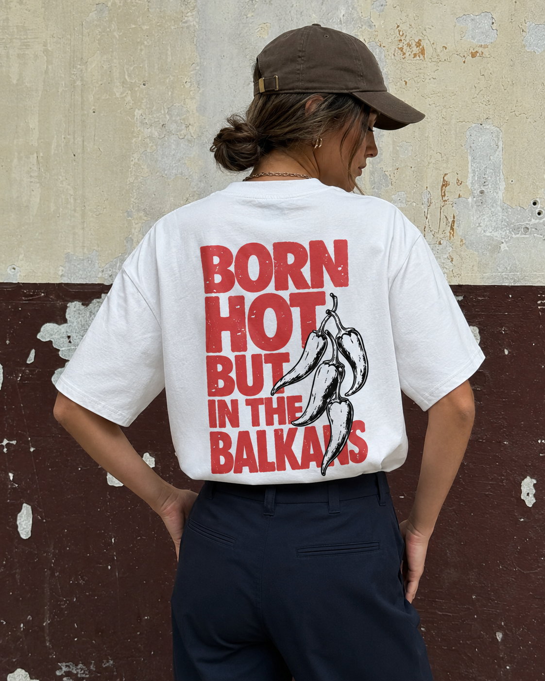 Born Hot Premium Oversized T-Shirt