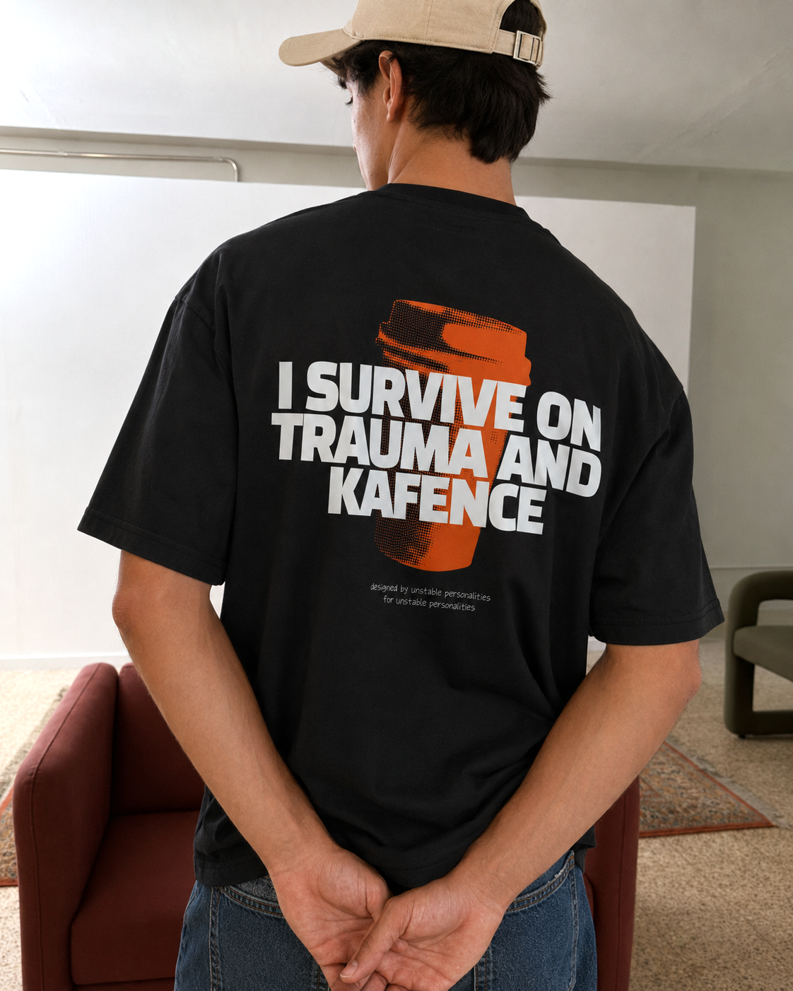 Survival Premium Oversized T-Shirt