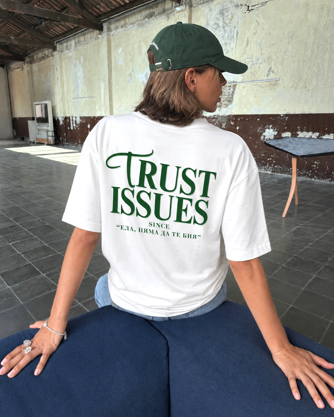 Trust Issues Premium White T-Shirt