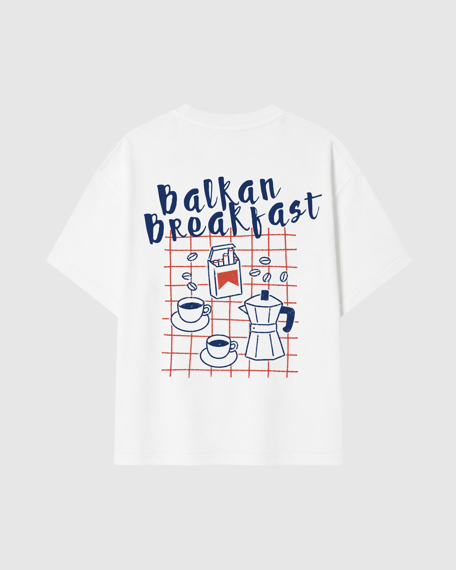 Balkan Breakfast Premium White T-Shirt