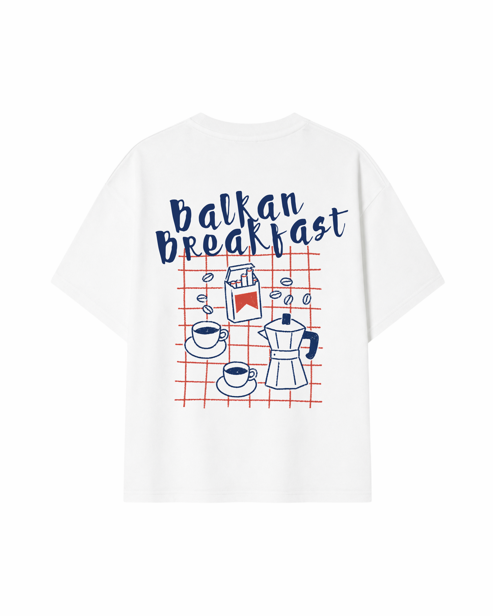 Balkan Breakfast Premium White T-Shirt