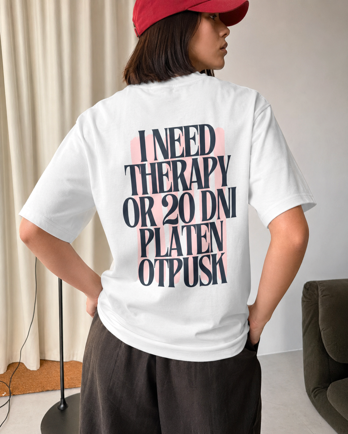 Therapy Premium Oversized T-Shirt