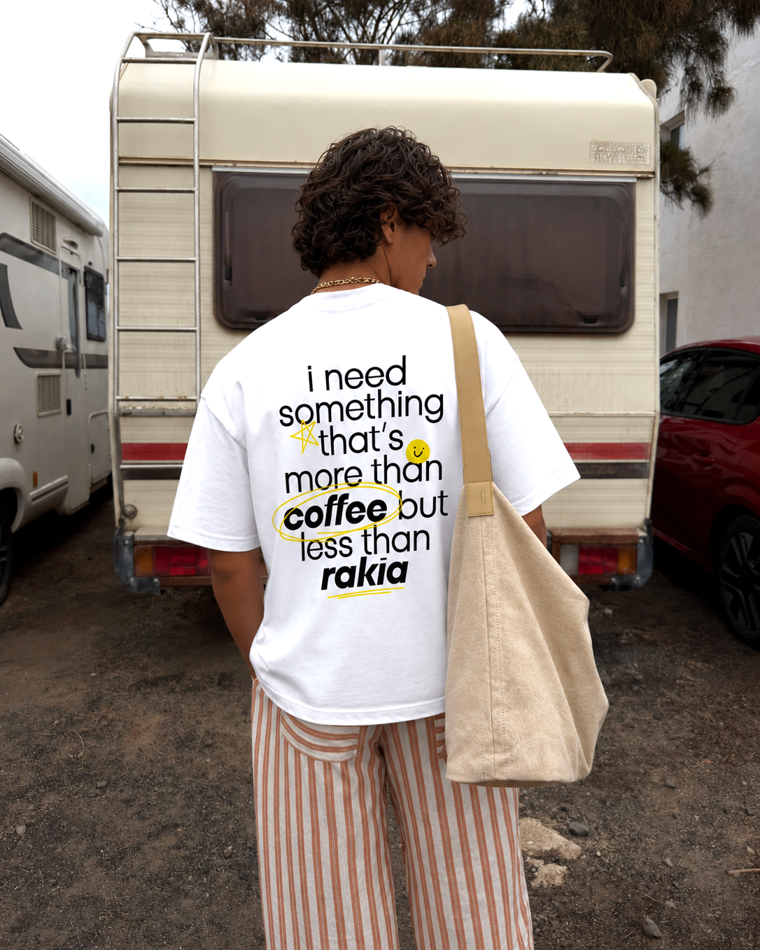 Need Something Premium White T-Shirt