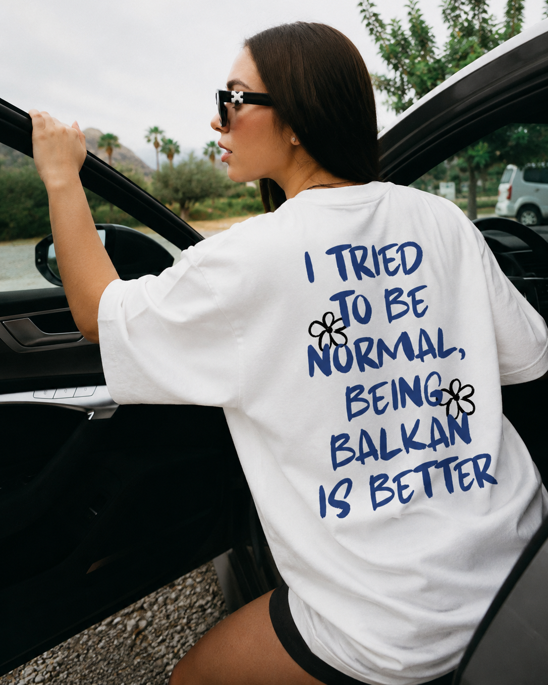 Tried To Be Normal Premium White T-Shirt