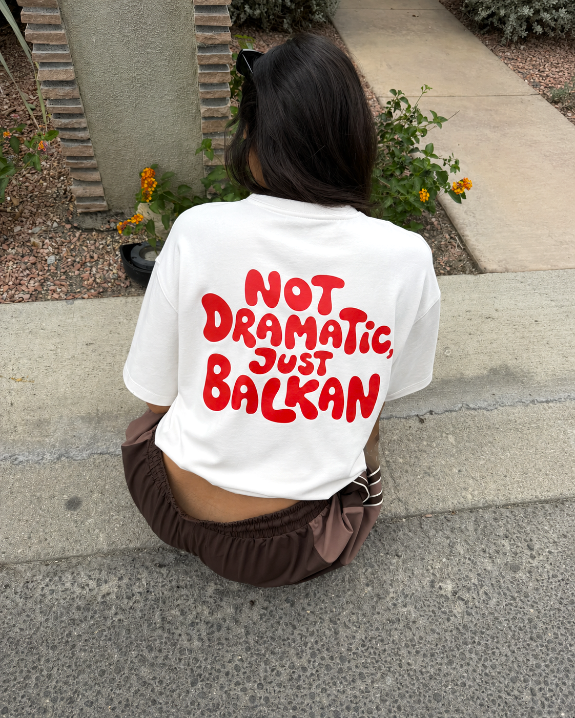 Dramatic Premium White T-Shirt