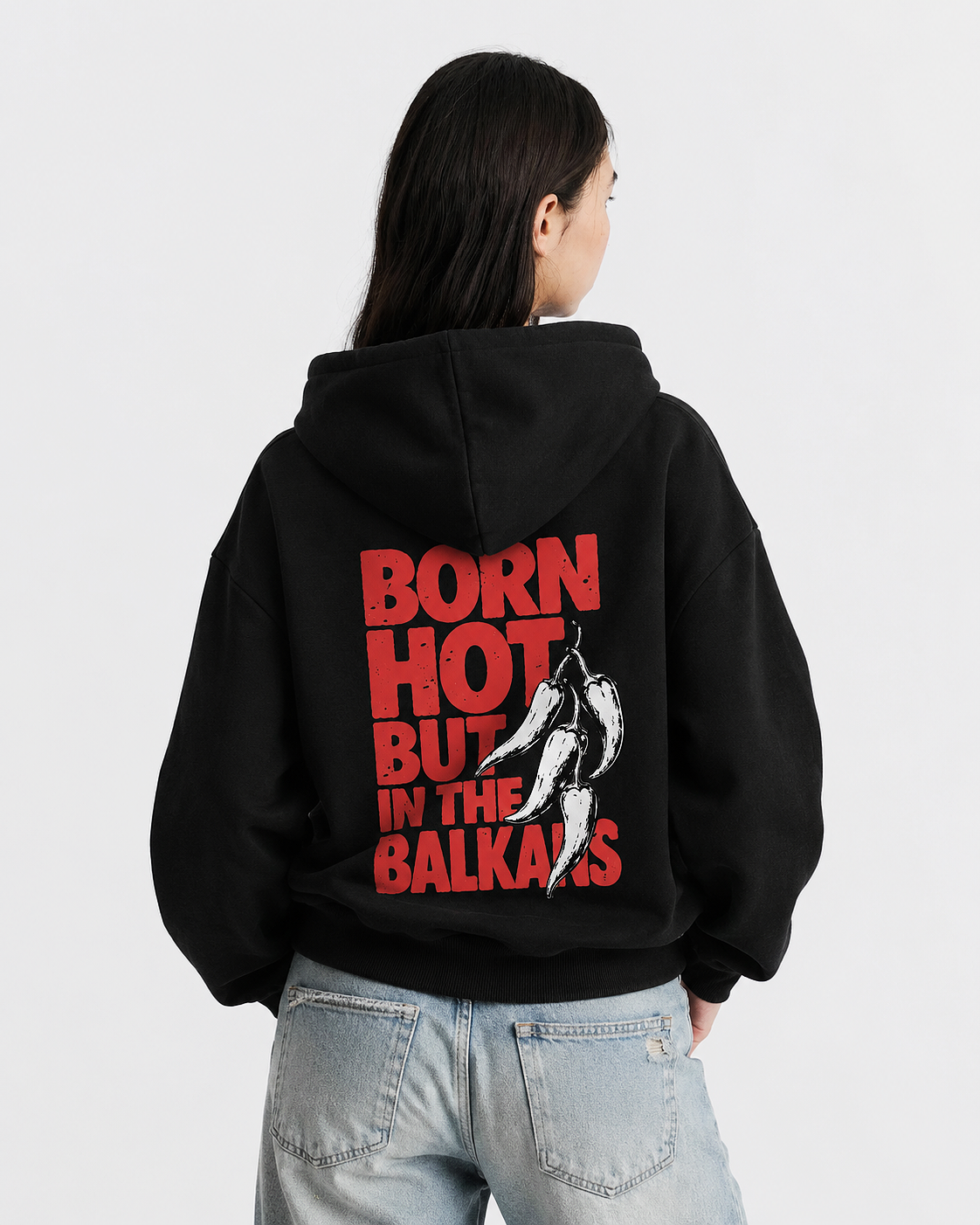 Born Hot Premium Oversized Hoodie