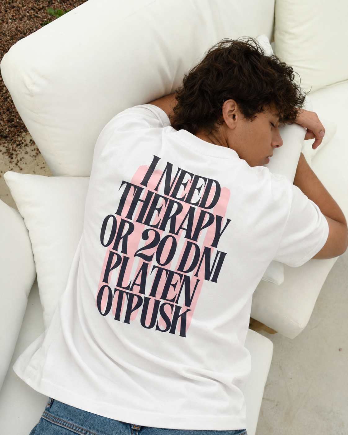 Therapy Premium Oversized T-Shirt