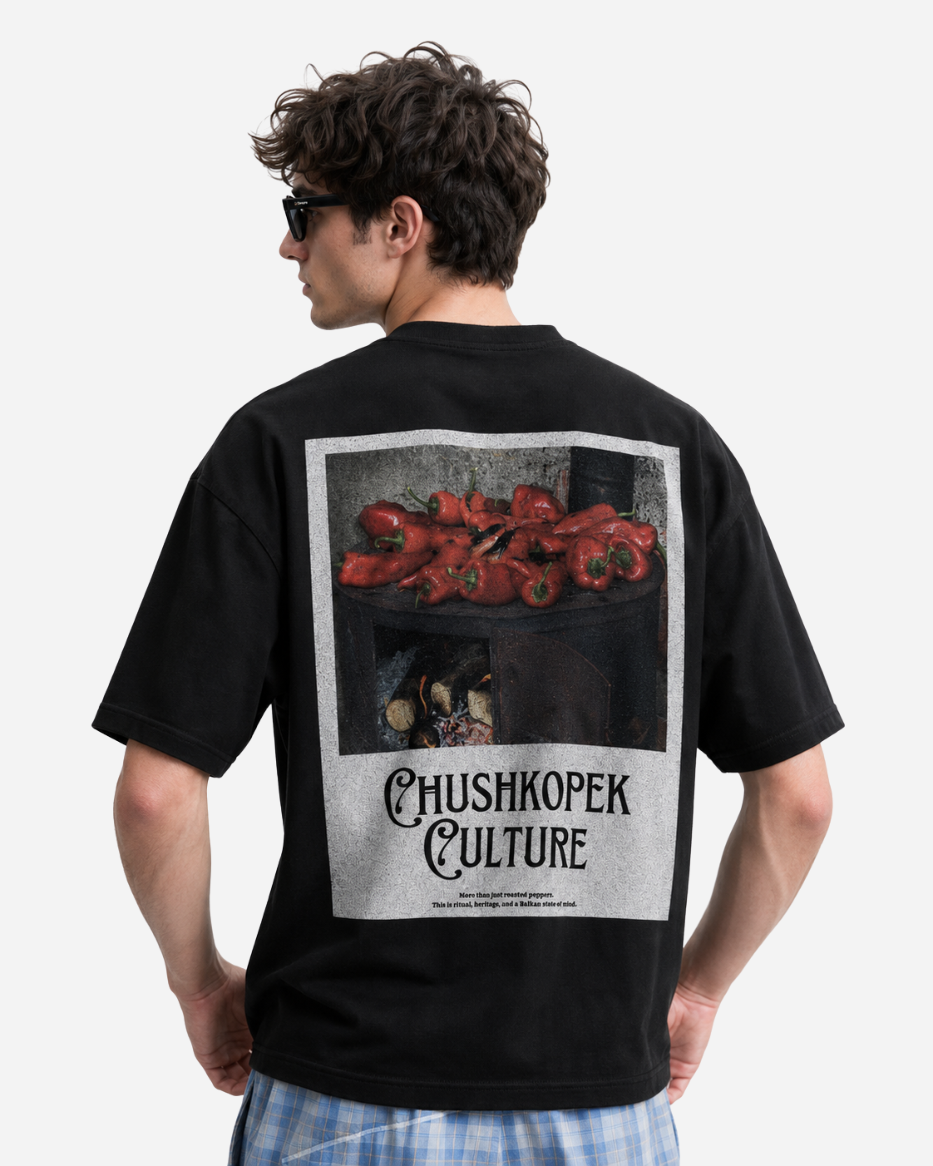Chushkopek Culture Premium Black T-Shirt