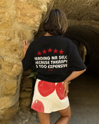 Heading Na Selo Premium Oversized T-Shirt