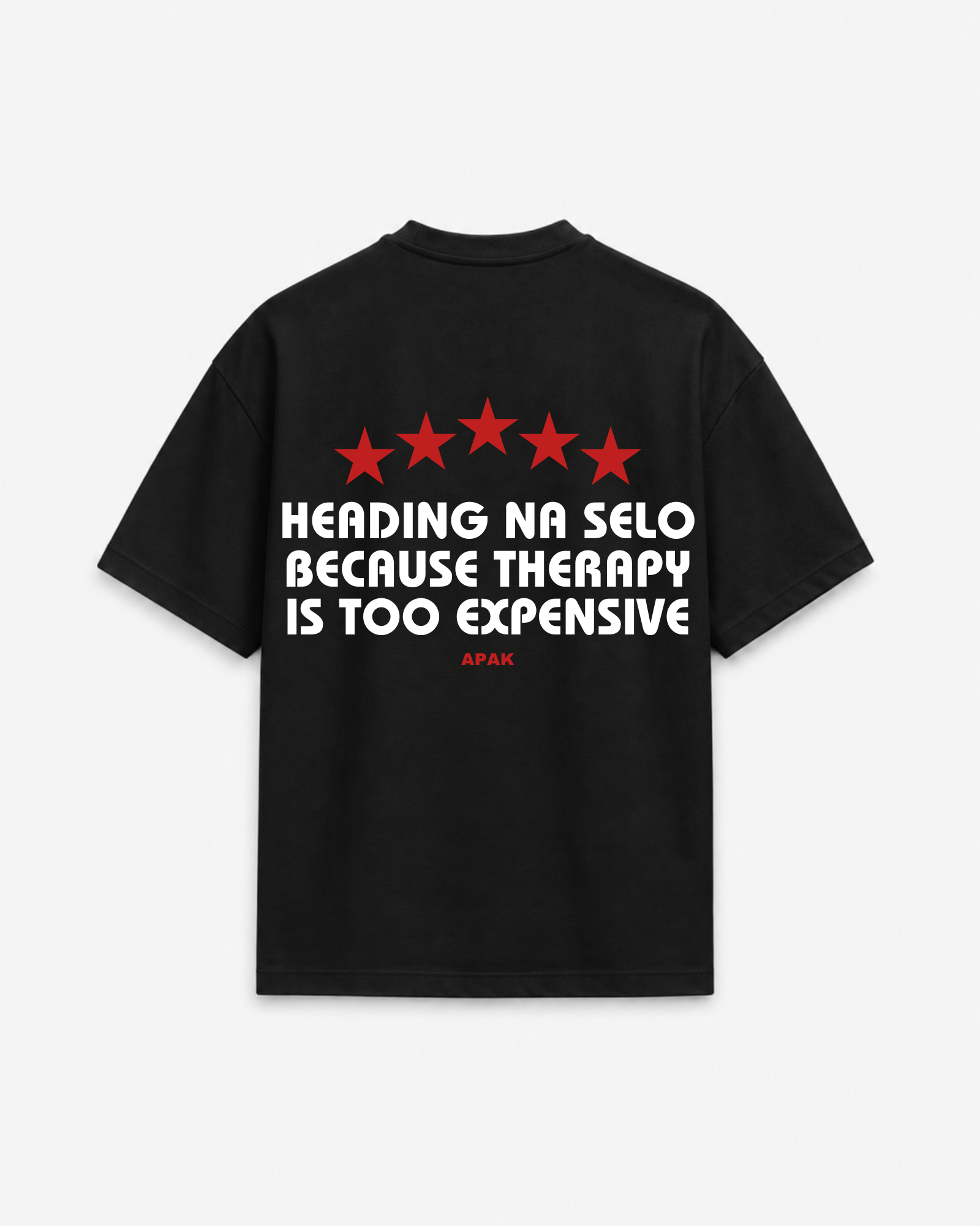 Heading Na Selo Premium Black T-Shirt