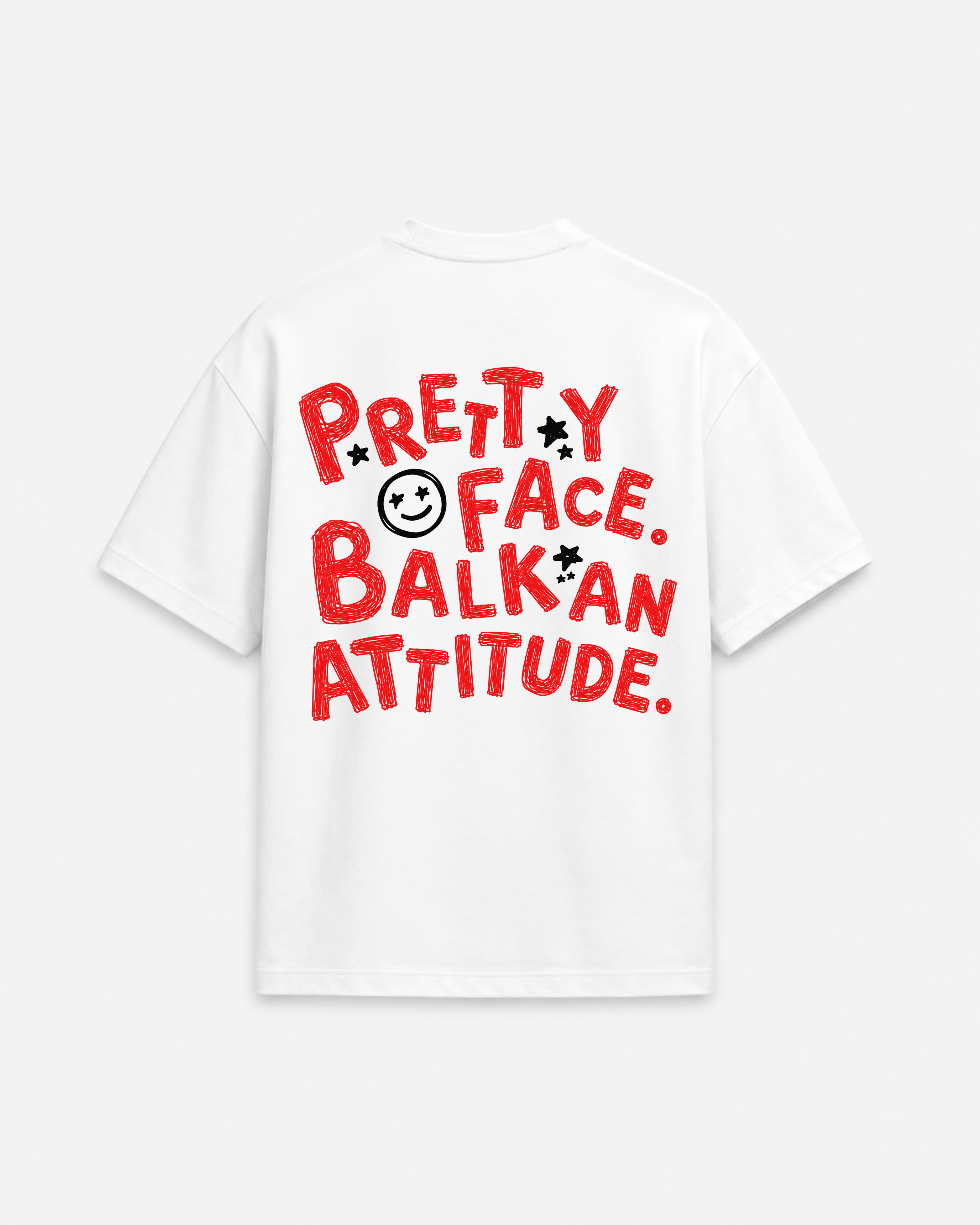 Pretty Face Premium White T-Shirt